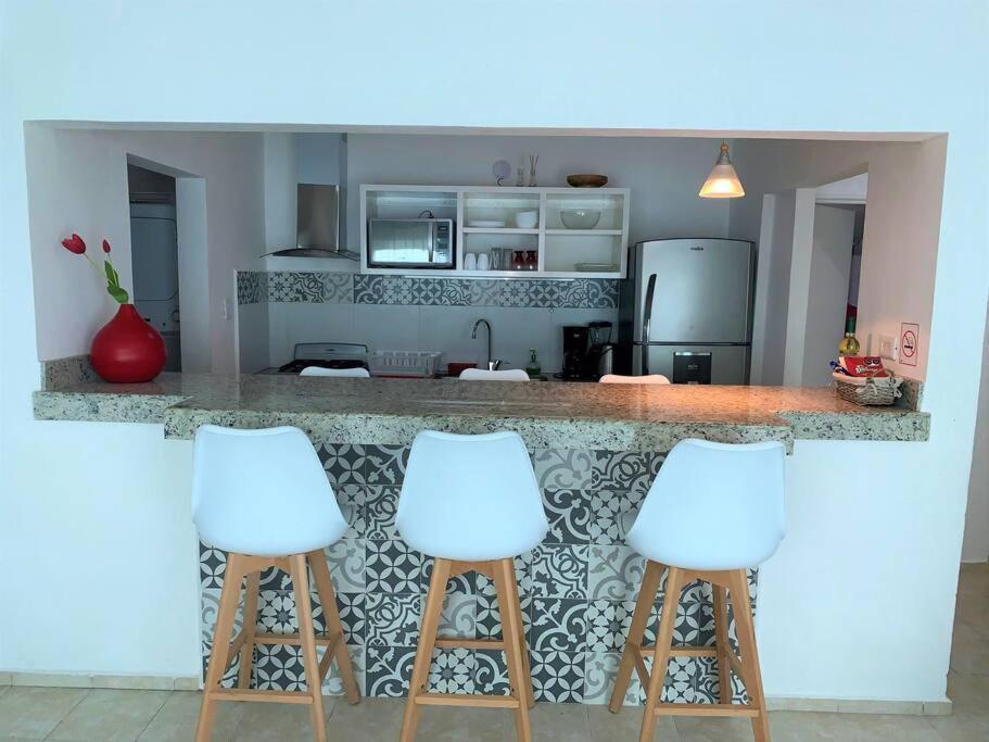 Ar Ocean View Apartments Isla Mujeres Dış mekan fotoğraf