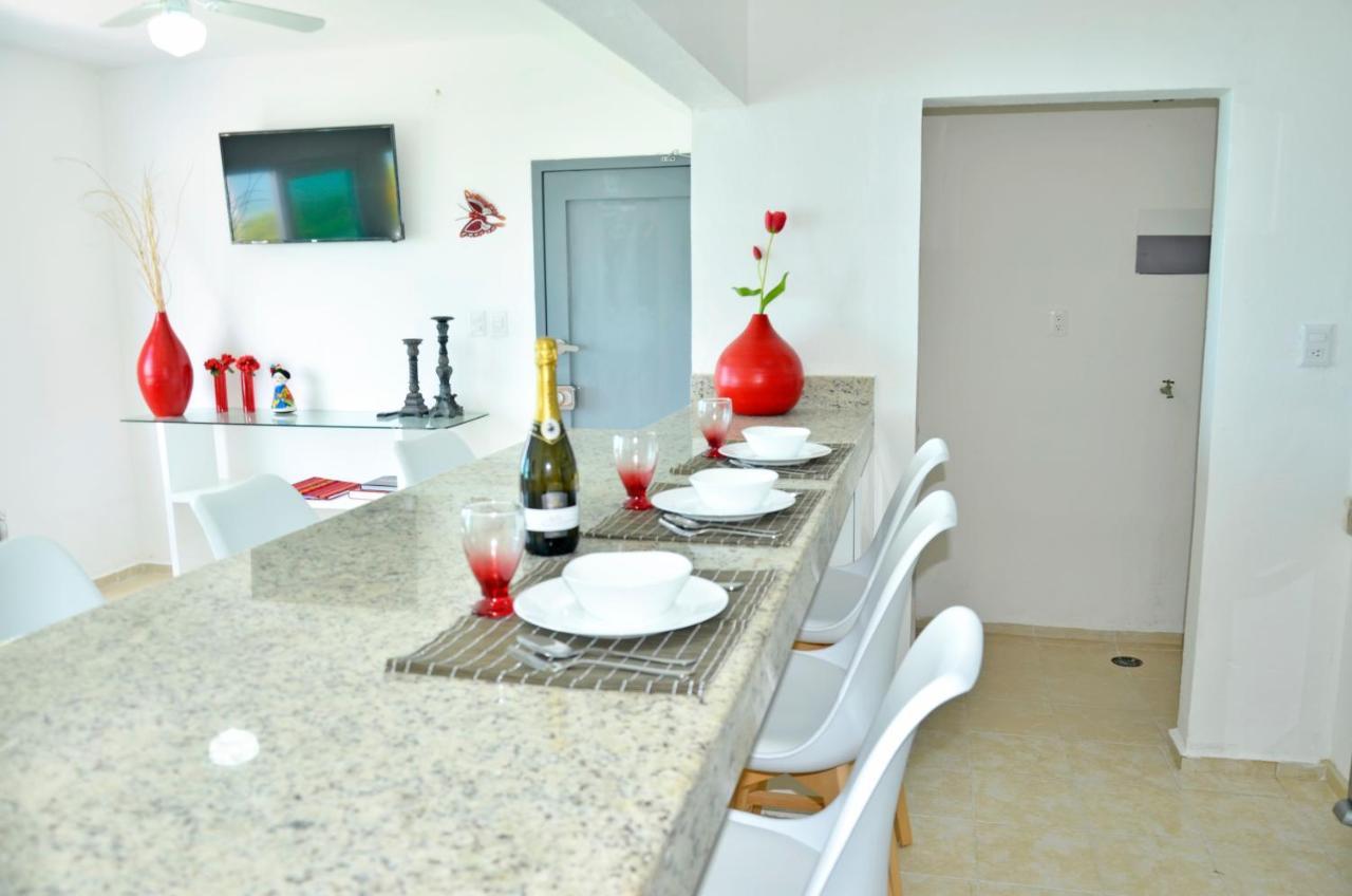 Ar Ocean View Apartments Isla Mujeres Dış mekan fotoğraf